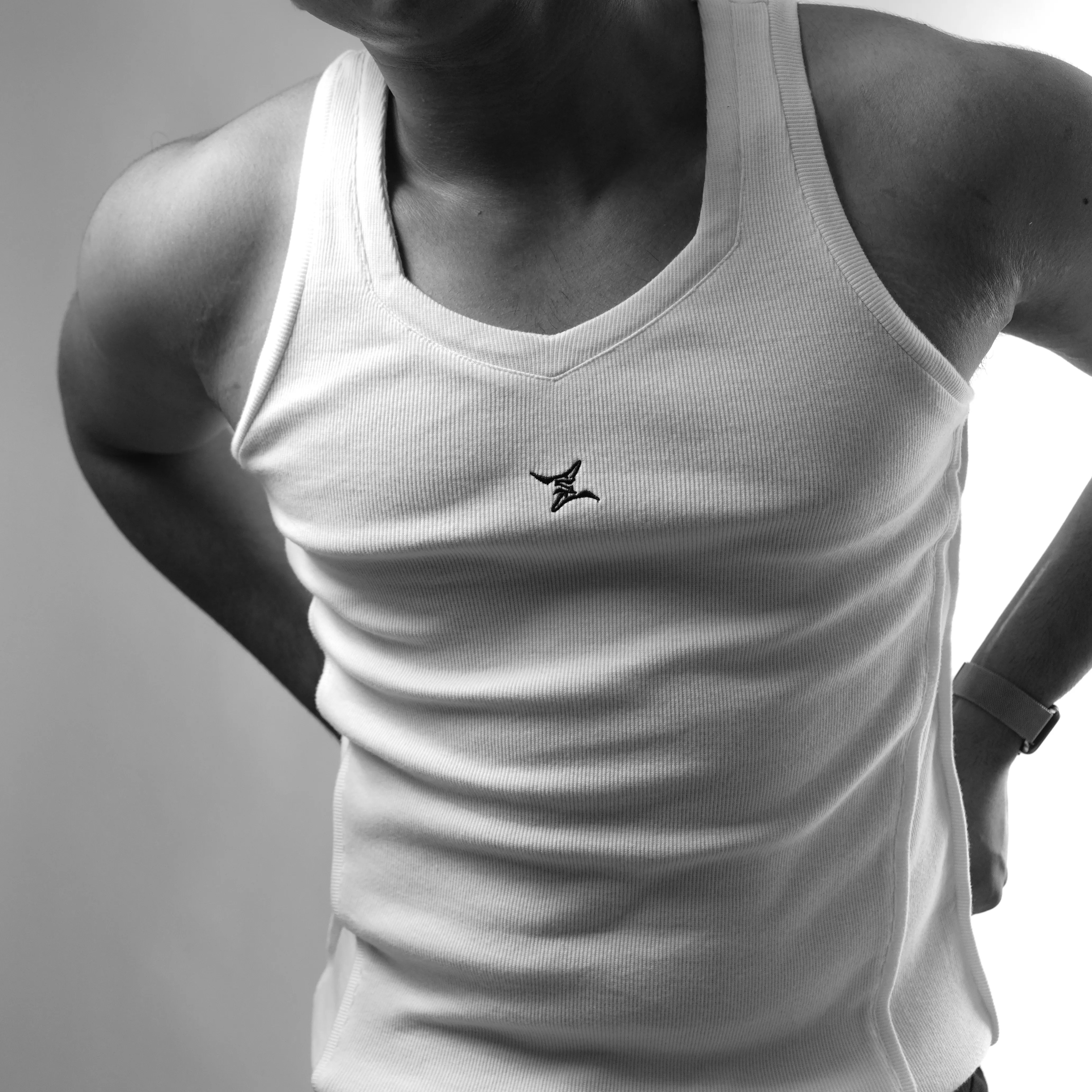 Heavy Ribbed Diamond cut Vest