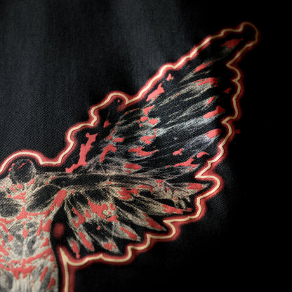 Black Devil Denim Chrome Zipper